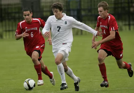 Zac Scaffidi and the Spartans will take on Notre Dame at 7 p.m. Wednesday.