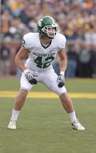 Ryan Allison collected a career-high 12 tackles on Senior Day against Purdue.