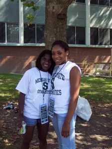 Shanthi Teike and Taira Neal