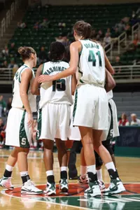 The Spartans lead the Big Ten in scoring margin, having outscored their opponents by 44.7 (91.3-46.7) points per game.