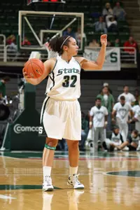 Sophomore Kalisha Keane scored 20 points for the sixth time in her career in today's overtime win over Dartmouth.