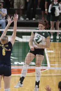 <i> Vanessa King led the Spartans with 20 kills. </i>