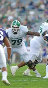 Jesse Miller will be one of 16 seniors playing in their last game at Spartan Stadium on Saturday.