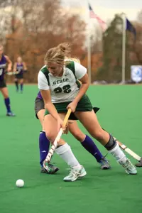 <i>Jeamie Deacon set up Floor Rijpma for the Spartans' first goal of the game</i>