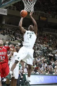 Raymar Morgan and the Spartans host Alcorn State on Saturday night.