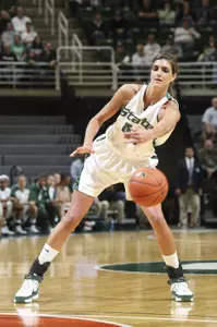 Junior Allyssa DeHaan and the Spartans look to snap their three-game losing streak.