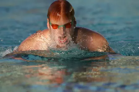 Joe Schmitt won the 200 yard IM on Saturday.