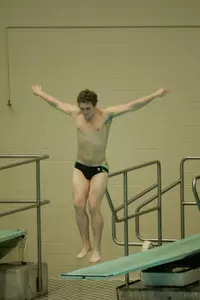 Dave Garry earned his first-career Big Ten Diver of the Week honor.