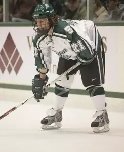 Dustin Gazley scored twice for MSU
