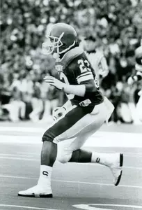 A four-year letterman from 1988-91, Alan Haller recorded 199 career tackles, three interceptions and eight pass break-ups.