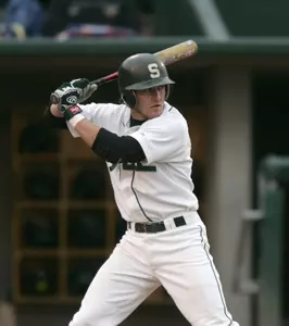Senior Brandon Doherty went 2-for-3 in MSU's 8-0 loss to Kansas State.