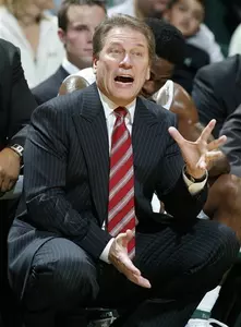 Head coach Tom Izzoo and the Spartans are set to take on the Hoosiers of Indiana on Sunday at 2 PM ET.