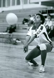 In 1981, Nona Richardson led the Spartans in kills (379) and total blocks (84).