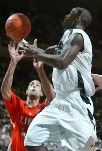 The Spartans open the Big Ten Tournament against Ohio State on Friday.