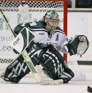 Jeff Lerg received post-season All-CCHA kudos for the second time in three seasons.