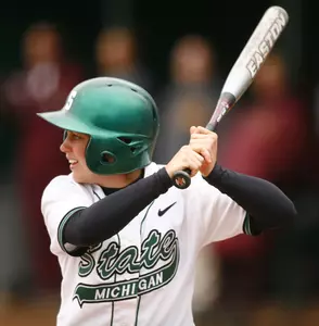 Traci Nicosia and the Spartans host their first home games this weekend against Big Ten rivals Minnesota and Wisconsin.