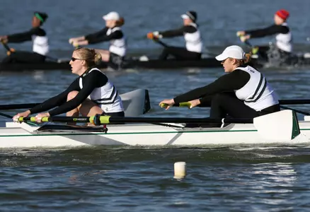 MSU's Varsity Four (Sarah Kreft, above)