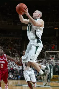 The Spartans play Illinois at Assembly Hall on Thursday night.