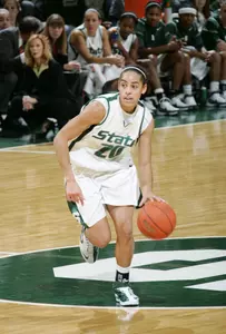 Brittney Thomas scored 12 points and had seven rebounds in Friday's win over Minnesota.