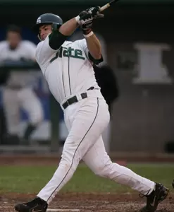 Senior Justin Potes batted .545 (6-for-11) during three games at the Rice Invitational.