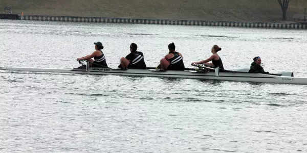 MSU's varsity four picked up a pair of wins over Virginia and Oregon State.