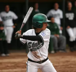 Gina Mondo was one of four Spartans to hit homers against Illinois in Sunday's doubleheader.
