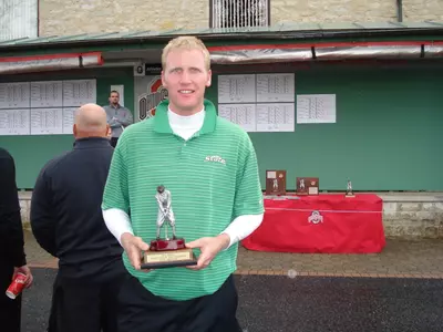 Senior Ryan Brehm held off the field by four strokes today for his fifth career win.
