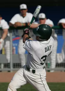 Junior Kyle Day reached base five times (3-for-3 and 2 BB) in MSU's 10-7 loss to Central Michigan.
