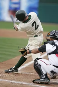 Junior Eric Roof scored three runs and had four RBI in MSU's doubleheader sweep over Iowa.