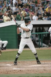 Freshman Jonathan Roof went 2-for-5 and scored a run in MSU's 7-6 victory over Oakland.