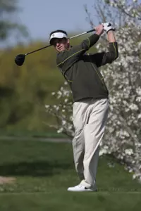 Freshman Graham Baillargeon had the low MSU score today with a one-under 70.