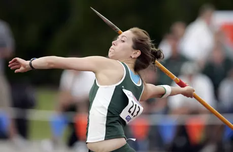 Freshman Zoe Pelbart placed 19th in the javelin throw this afternoon at the 2008 NCAA Outdoor Championships.