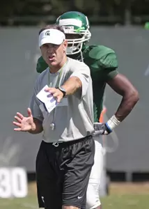 Head coach Mark Dantonio and the Spartans are preparing for the season opener Aug. 30 at California.