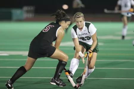 Freshman Chantae Miller recorded her third goal of the season