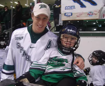 The "Have Fun, Play Hockey" clinics come to Munn Arena for the second straight season