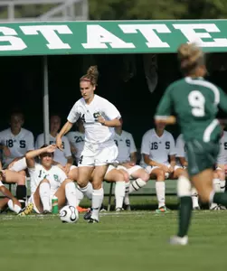 Cara Freeman scored her fourth goal of the season in a 2-0 win over Loyola (Ill.).