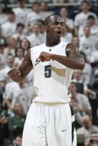 Travis Walton and the Spartans host Northwestern on Wednesday night.