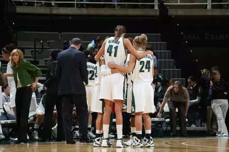 The Spartans look for the season sweep over Northwestern on Thursday night in Evanston.