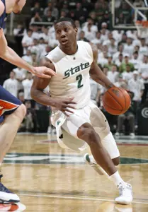 Raymar Morgan is one of three Ohio natives on the Michigan State roster.