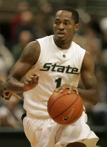 Kalin Lucas scored 18 points in a win versus Northwestern.