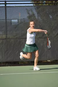 Sophomore Elena Ivanova picked up the only win for the Spartans.