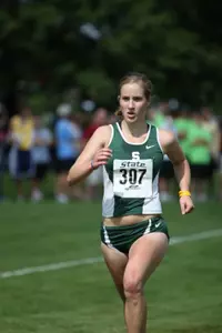 Sophomore Rebecca Smeltzer and the Spartans will compete in the Pre-National meet this Saturday in Terre Haute, Ind.
