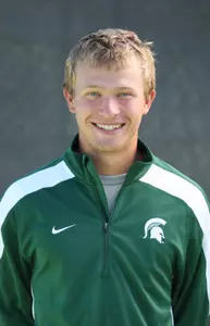 Freshman Will Davis competed in the third round of the qualifying draw.