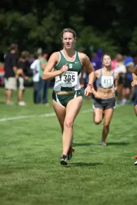 Junior Kelsey Meyers finished in fourth place overall, and first for her team in last years EMU Fall Classic with a time of 18:24.