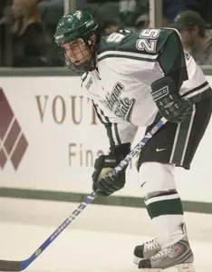 Corey Tropp scored shorthanded in Monday's exhibtion victory.