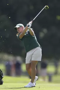 Laura Kueny is tied for the team lead with a 73.00 scoring average through two tournaments.