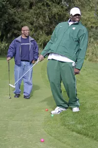 The Spartans held the Michigan State Basketball Putt-Putt Challenge on Oct. 7.