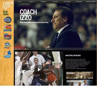 The redesigned CoachIzzo.com is now on-line.