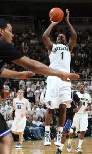 Kalin Lucas leads the Spartans into Friday's season opener against Florida Gulf Coast.