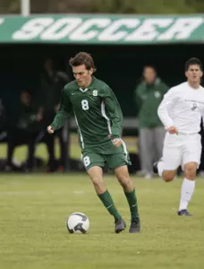 Spencer Thompson and the Spartans will play in the second round of the NCAA Championship on Sunday at home.